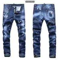 new hommes jeans dsquared2 best price small flower